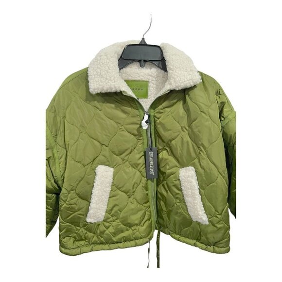 BLANK NYC On The Ball Quilted Sherpa Lined Jacket - Picture 6 of 8